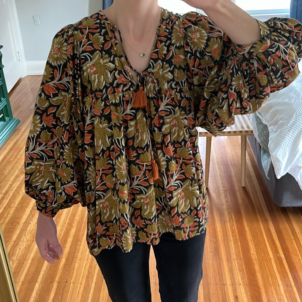 Mille Charlie top in Sunset floral size XXS